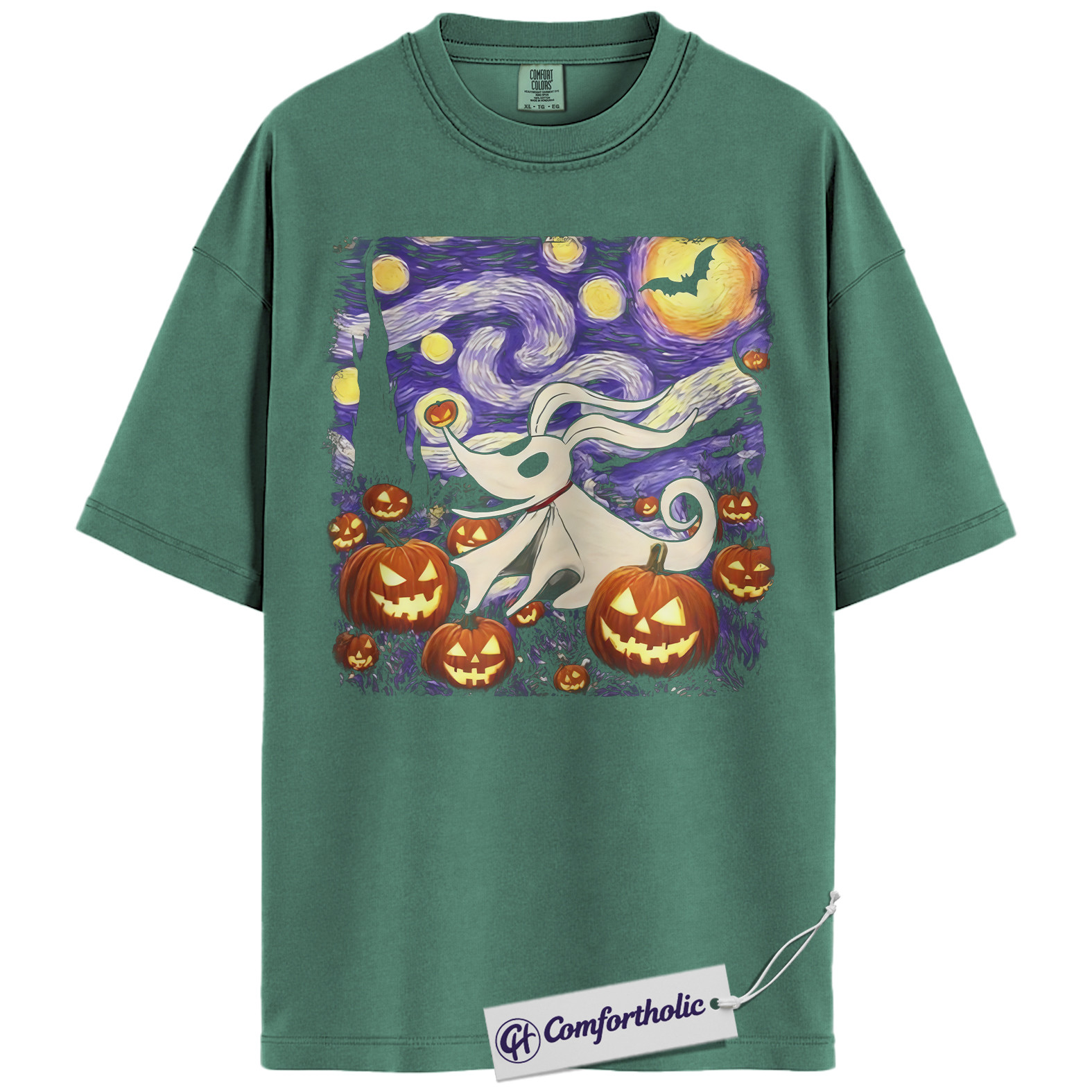 The Nightmare Before Christmas Shirt, Christmas T-Shirt, Animated Graphic Tee, Christmas Comfort Colors Shirt - Image 11