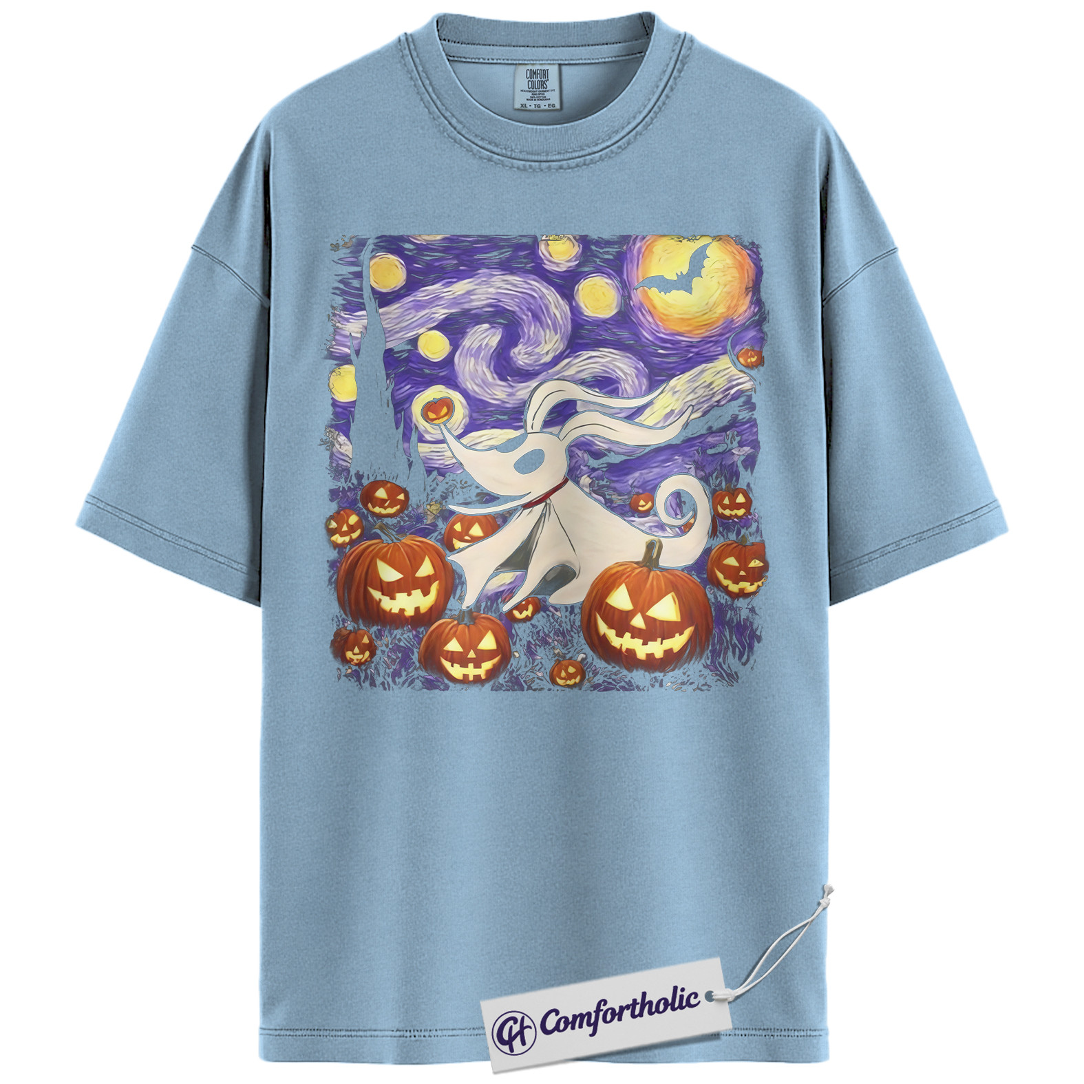 The Nightmare Before Christmas Shirt, Christmas T-Shirt, Animated Graphic Tee, Christmas Comfort Colors Shirt - Image 15