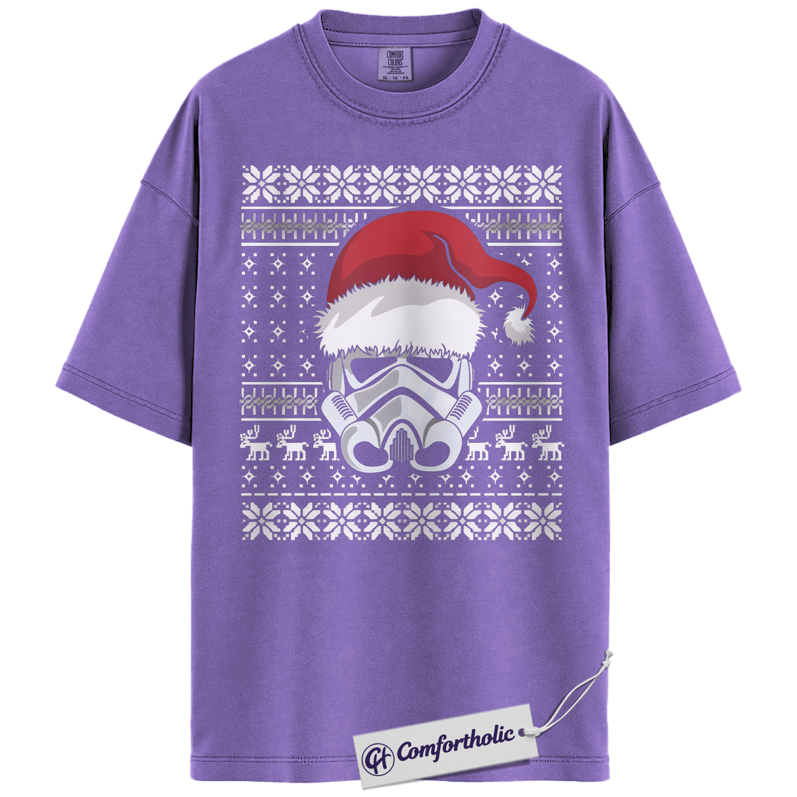 Stormtrooper Shirt, Christmas T-Shirt, Star Wars Graphic Tee, Christmas Comfort Colors Shirt - Image 11
