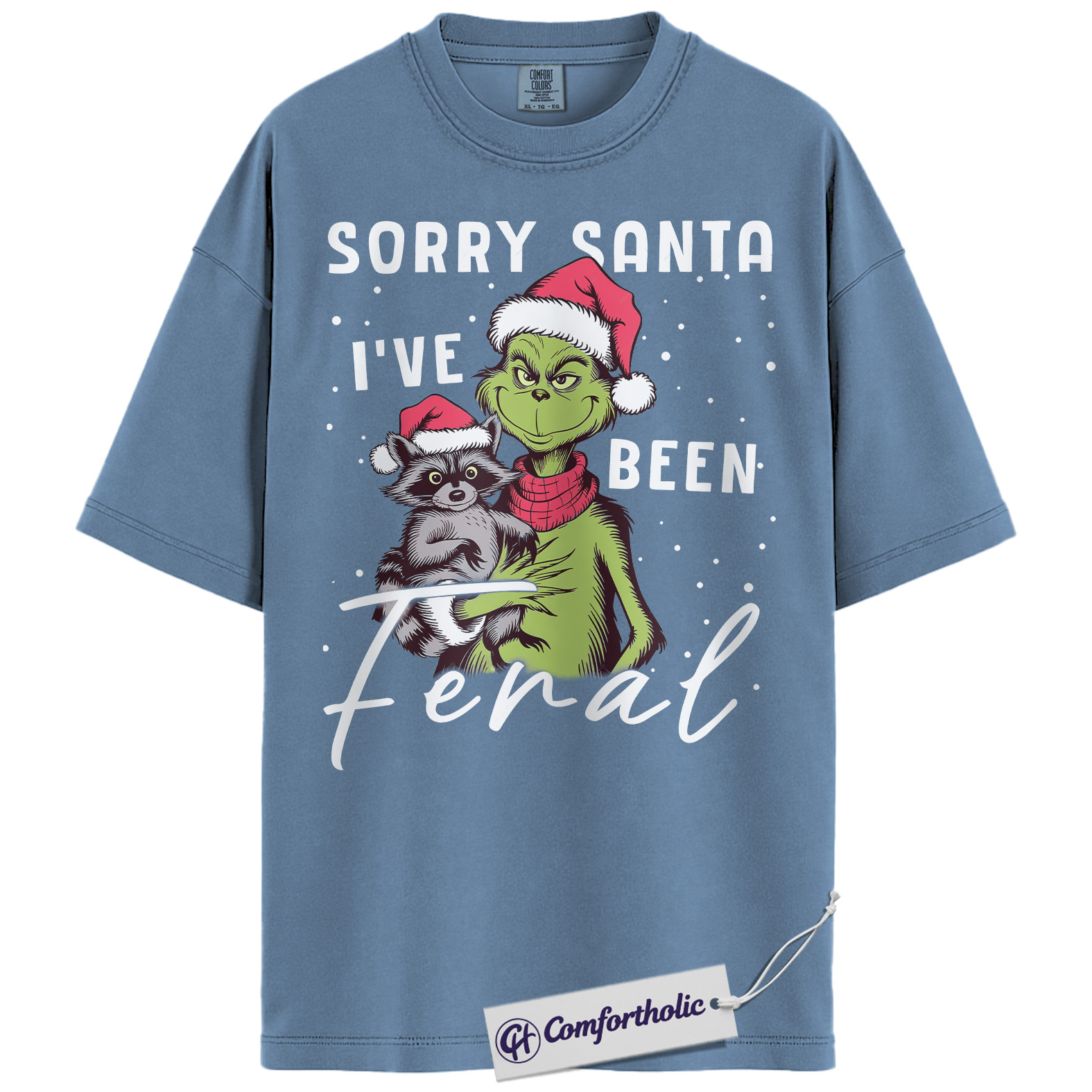The Grinch Shirt, Christmas T-Shirt, Animated Graphic Tee, Christmas Comfort Colors Shirt - Image 14