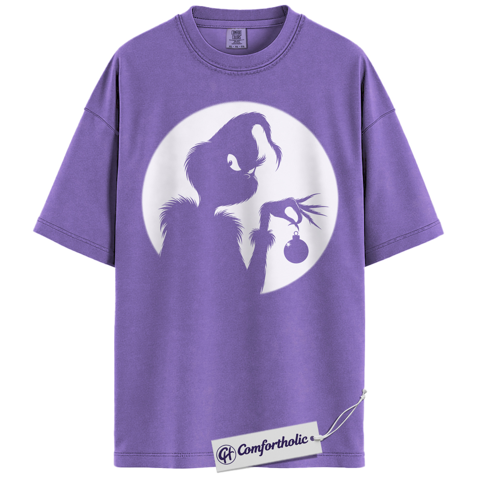 The Grinch Shirt, Christmas T-Shirt, Animated Graphic Tee, Christmas Comfort Colors Shirt - Image 13