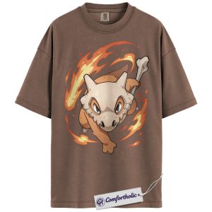 Cubone Shirt, Pokemon Shirt, PKM T-Shirt, Anime Graphic Tee, Comfort Colors Shirt