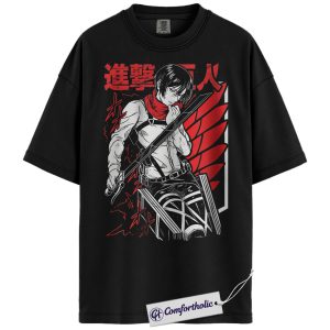 Mikasa Ackerman Shirt, Attack on Titan Shirt, AOT T-Shirt, Anime Graphic Tee, Comfort Colors Shirt
