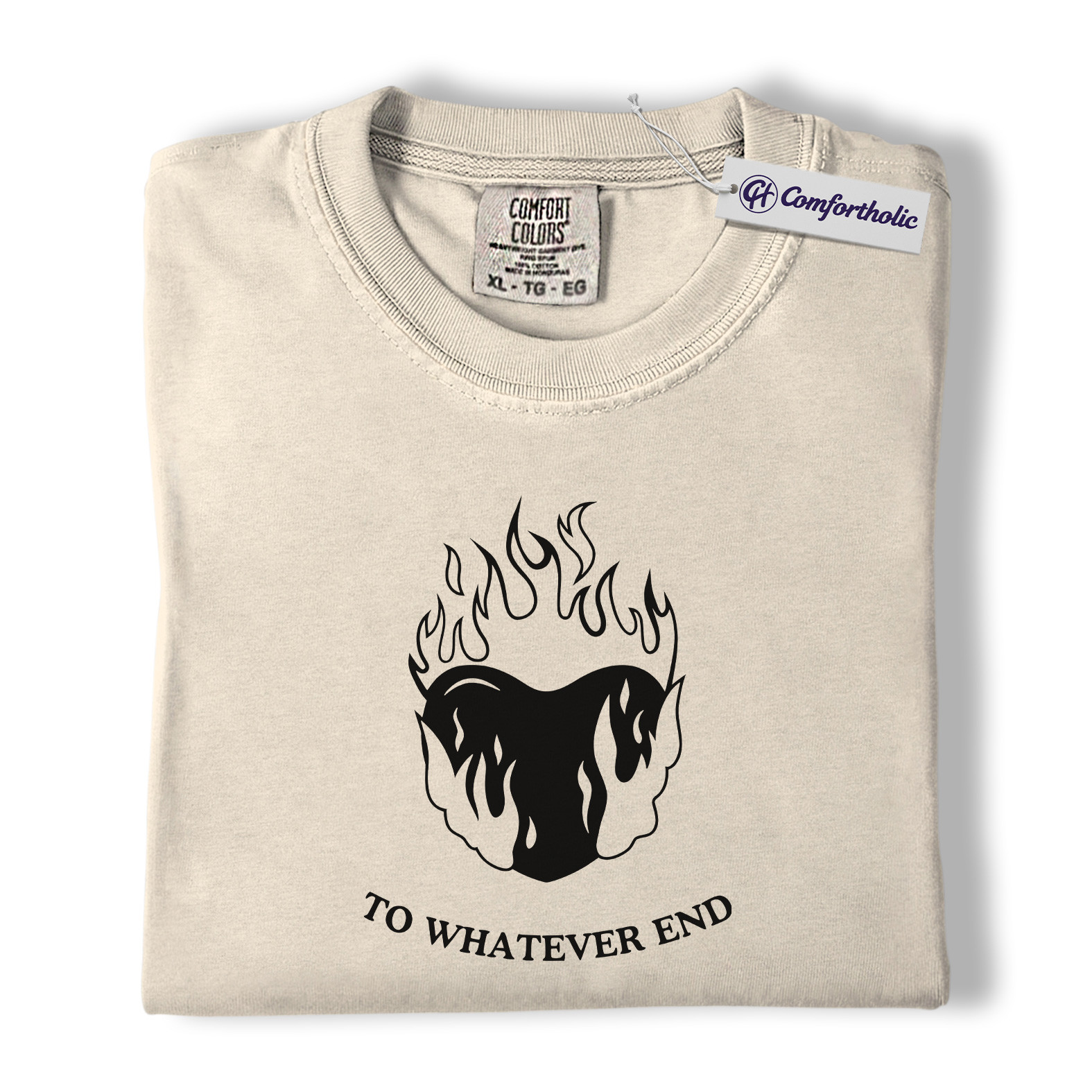 To Whatever End Shirt, Throne of Glass Bookish T-Shirt, Fantasy SJM Series Tee for Readers, Aesthetic Gift for Book Lovers, Comfort Colors Shirt - Image 4