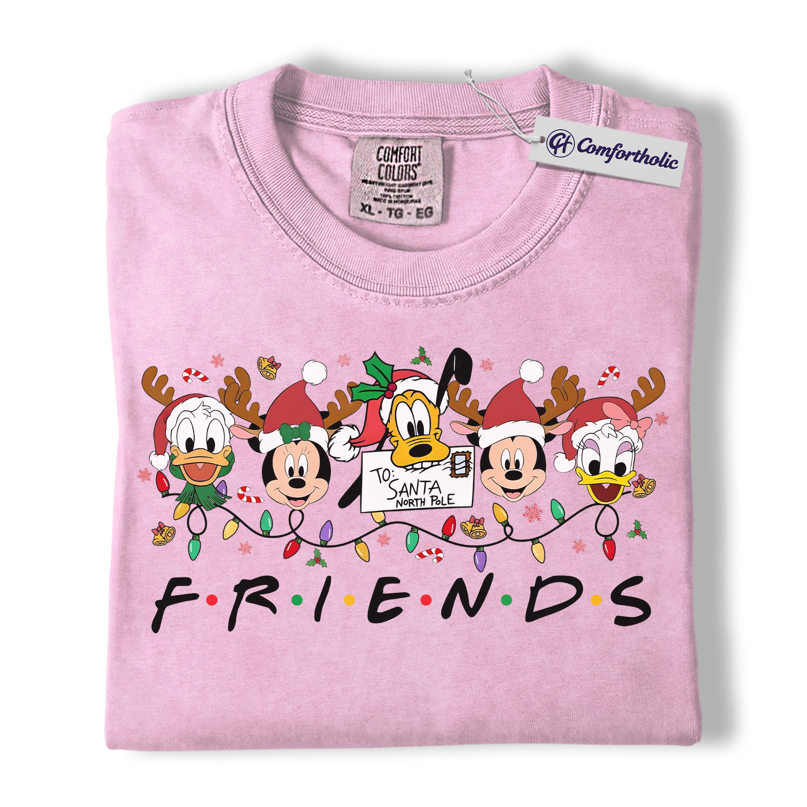 Mickey Mouse Shirt, Donald Duck Shirt, Christmas Shirt, Animated Graphic Tee, Comfort Colors Shirt - Image 7