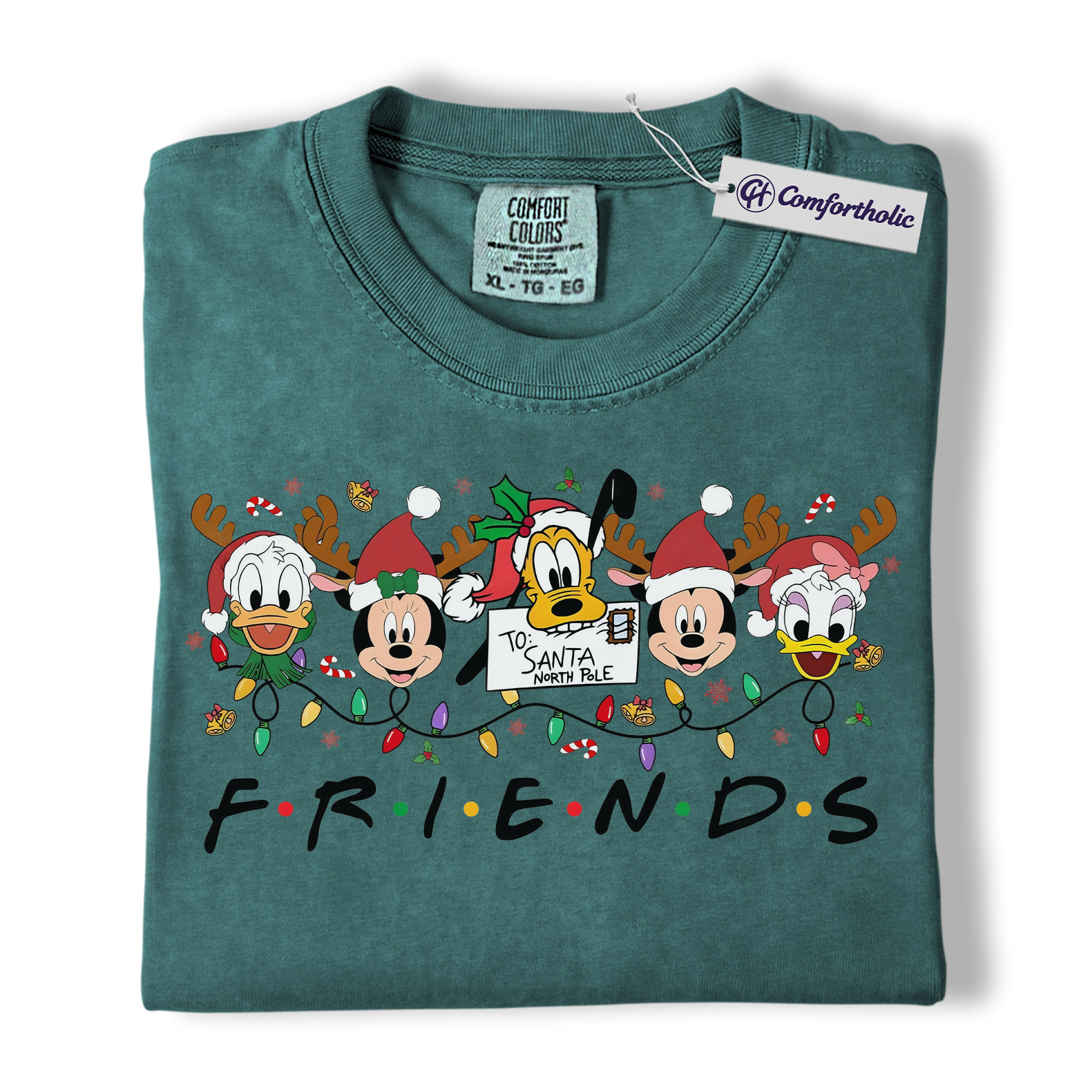 Mickey Mouse Shirt, Donald Duck Shirt, Christmas Shirt, Animated Graphic Tee, Comfort Colors Shirt - Image 10