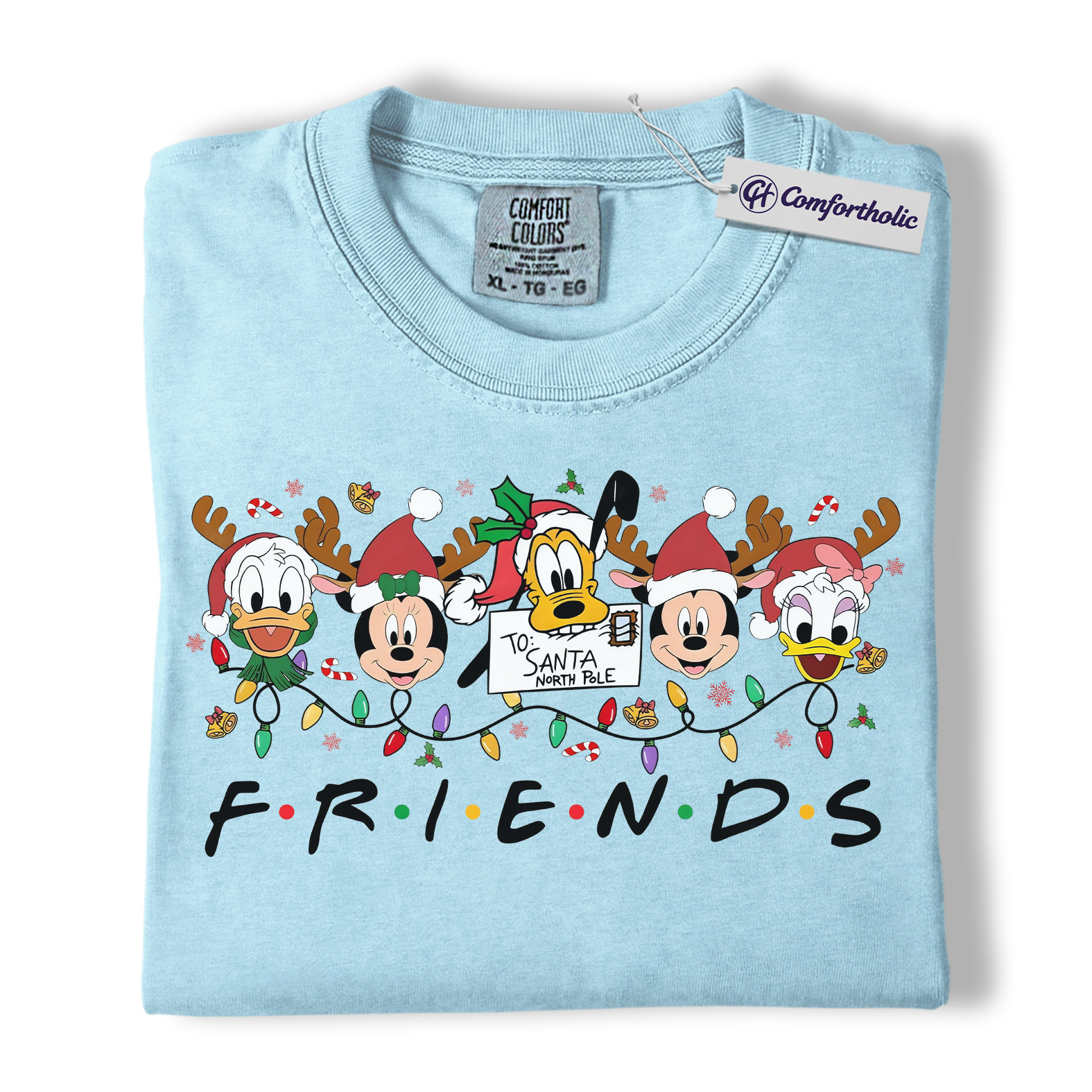 Mickey Mouse Shirt, Donald Duck Shirt, Christmas Shirt, Animated Graphic Tee, Comfort Colors Shirt - Image 13