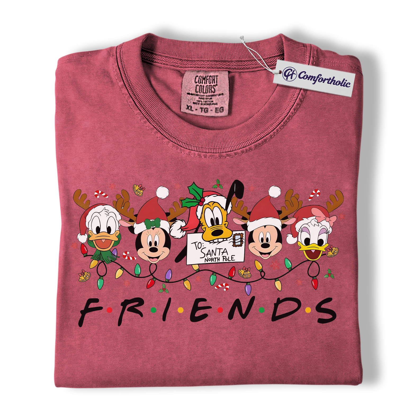 Mickey Mouse Shirt, Donald Duck Shirt, Christmas Shirt, Animated Graphic Tee, Comfort Colors Shirt - Image 16