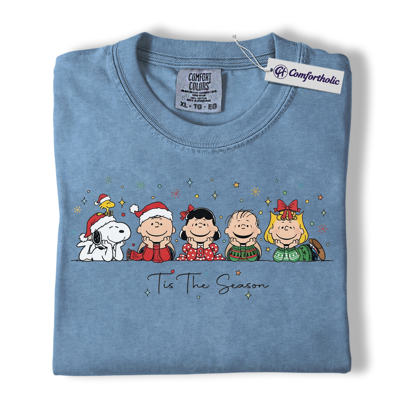 Peanuts Shirt, Christmas Shirt, Animated Graphic Tee, Comfort Colors Shirt - Image 12