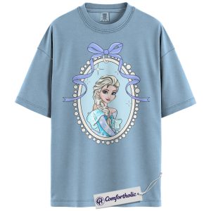 Elsa Shirt, Frozen Shirt, Animated Graphic Tee, Comfort Colors Shirt