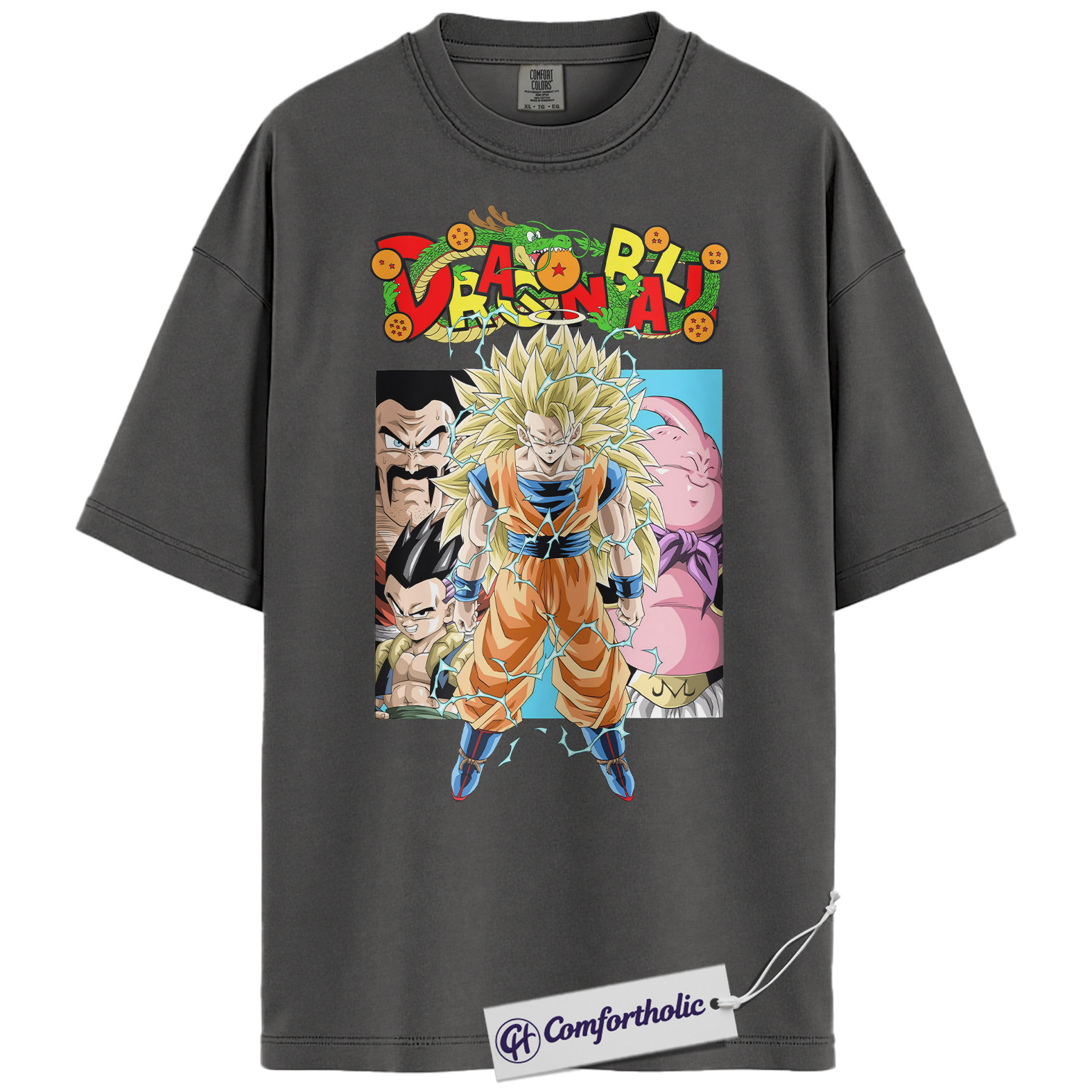 Son Goku Shirt, Dragon Ball Shirt, Anime Graphic Tee, Comfort Colors Shirt - Image 4