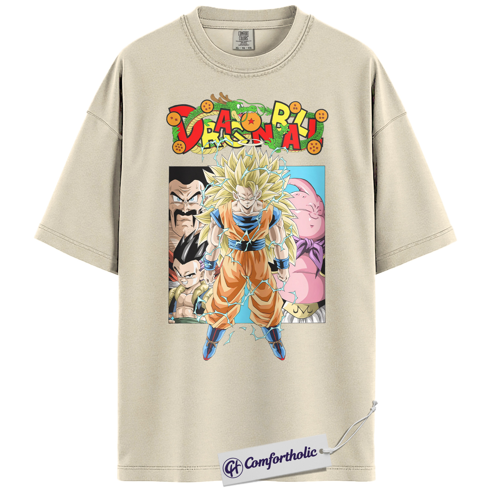 Son Goku Shirt, Dragon Ball Shirt, Anime Graphic Tee, Comfort Colors Shirt - Image 5