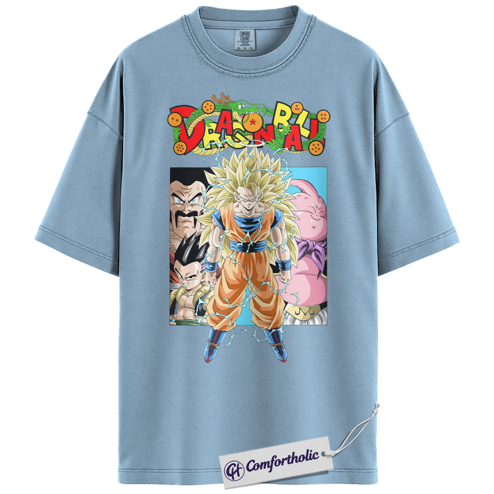 Son Goku Shirt, Dragon Ball Shirt, Anime Graphic Tee, Comfort Colors Shirt - Image 15