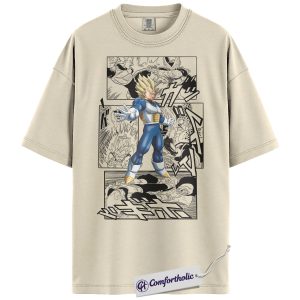 Vegeta Shirt, Dragon Ball Shirt, Anime Graphic Tee, Comfort Colors Shirt