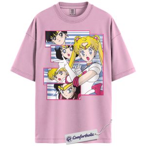 Sailor Moon Shirt, Anime Graphic Tee, Comfort Colors Shirt