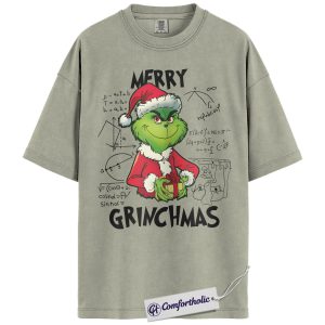 The Grinch Shirt, Christmas Shirt, Animated Graphic Tee, Comfort Colors Shirt