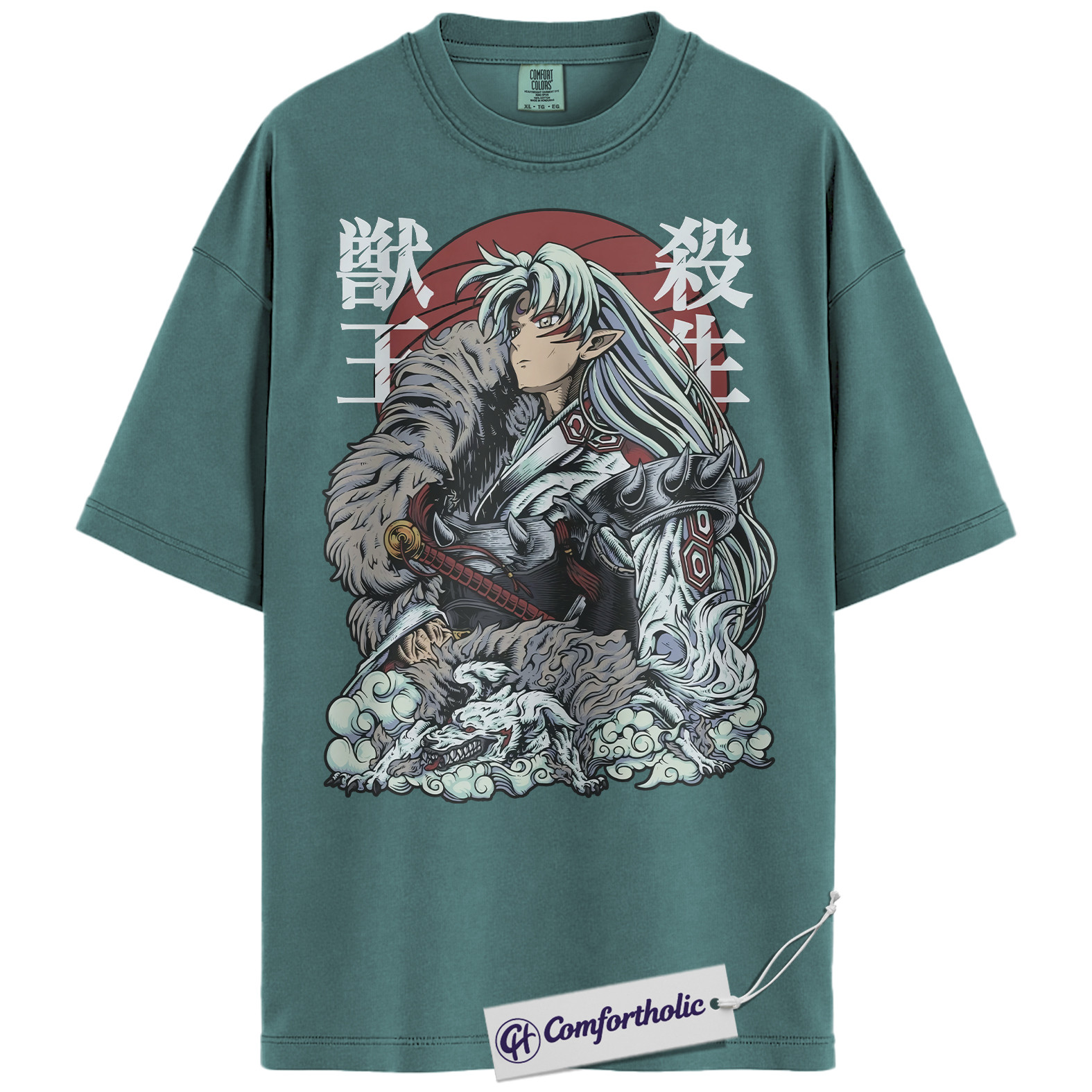 Sesshomaru Shirt, Inuyasha Shirt, Anime Graphic Tee, Comfort Colors Shirt