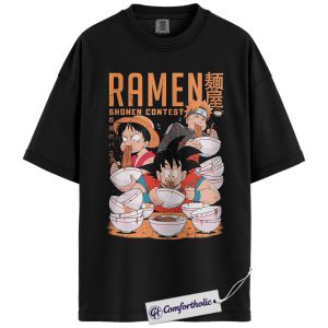 Son Goku Shirt, Luffy Shirt, Dragon Ball Shirt, Naruto Shirt, One Piece Shirt, Anime Graphic Tee, Comfort Colors Shirt
