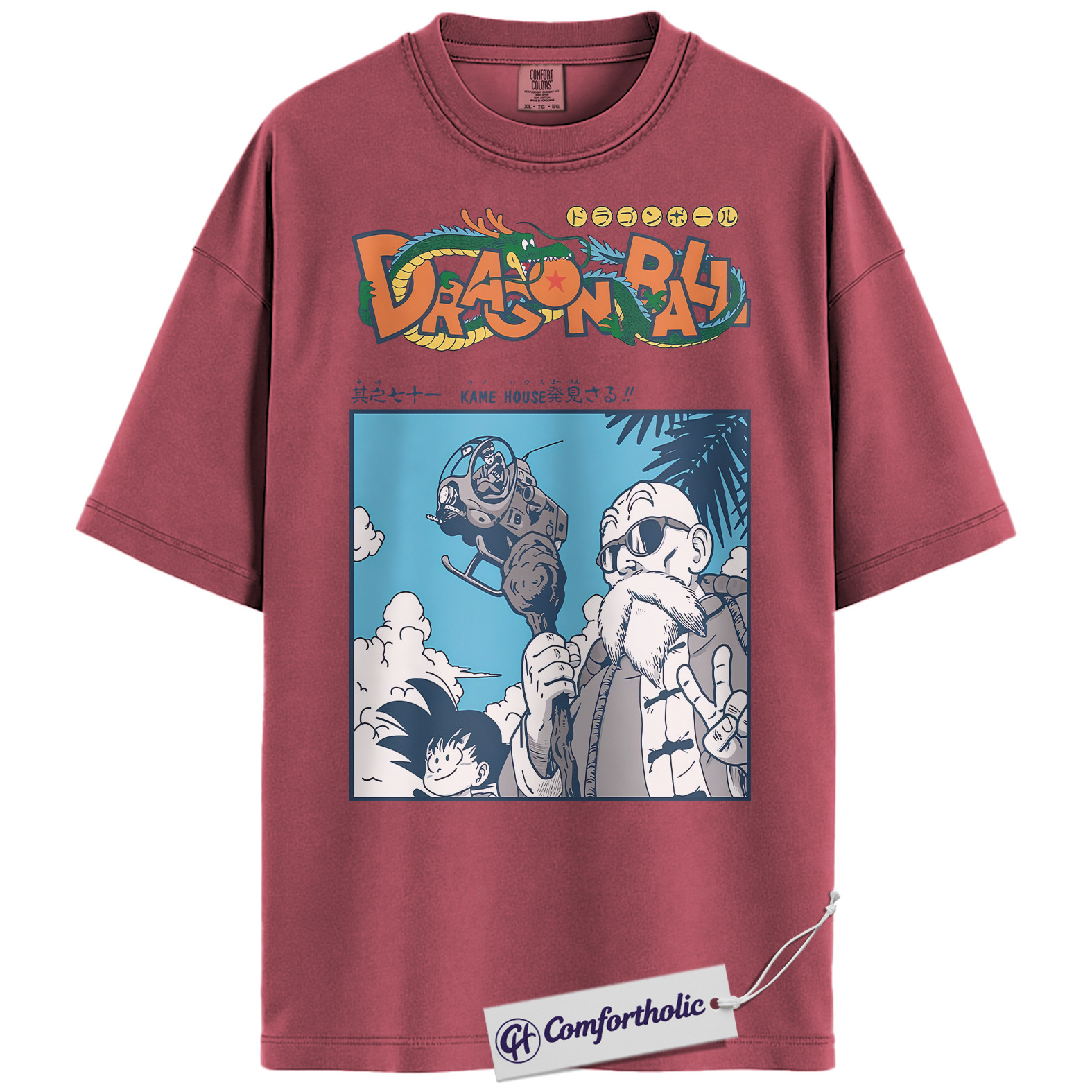 Son Goku Shirt, Master Roshi Shirt, Dragon Ball Shirt, Anime Graphic Tee, Comfort Colors Shirt - Image 11