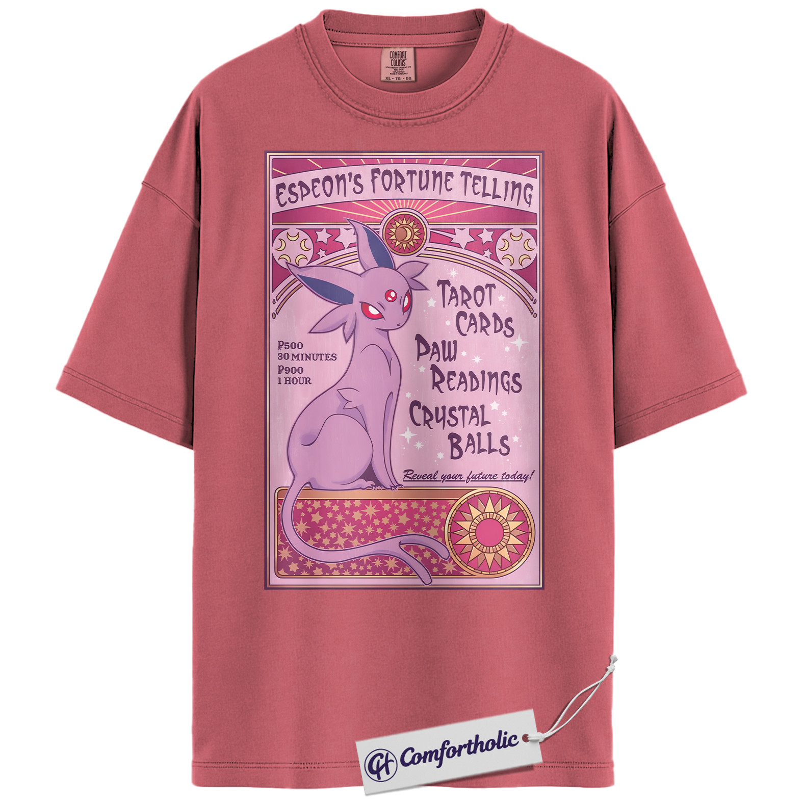 Espeon Shirt, Pokemon Shirt, PKM T-Shirt, Anime Graphic Tee, Comfort Colors Shirt - Image 9