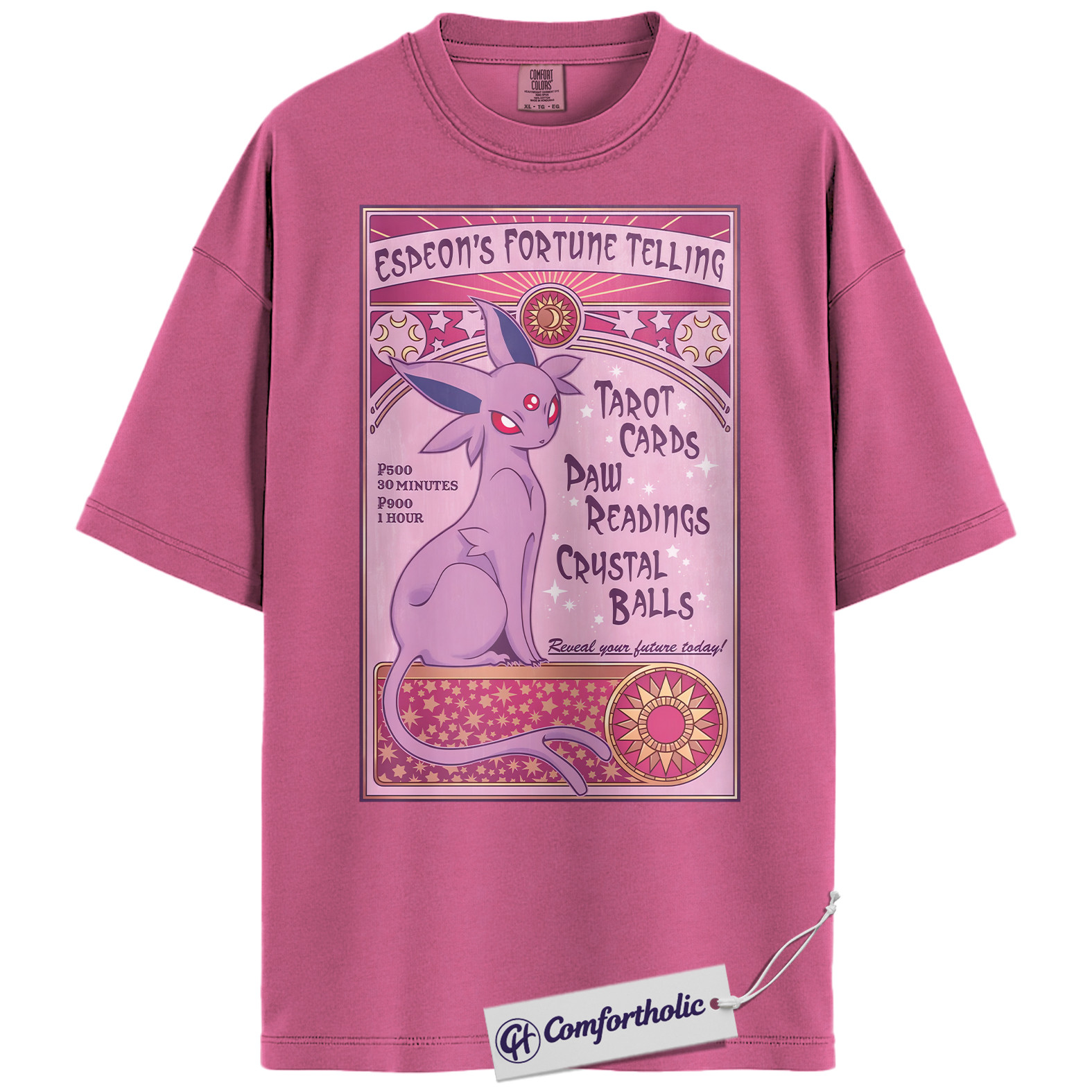 Espeon Shirt, Pokemon Shirt, PKM T-Shirt, Anime Graphic Tee, Comfort Colors Shirt - Image 16