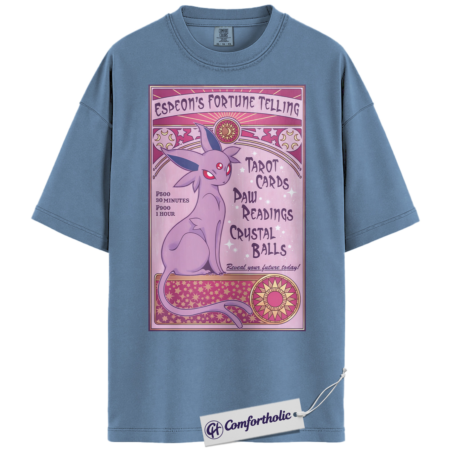 Espeon Shirt, Pokemon Shirt, PKM T-Shirt, Anime Graphic Tee, Comfort Colors Shirt - Image 17