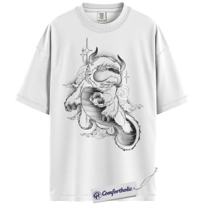 Alternative view of Appa Shirt, Avatar the Last Airbender Shirt, Animated Graphic Tee, Comfort Colors Shirt