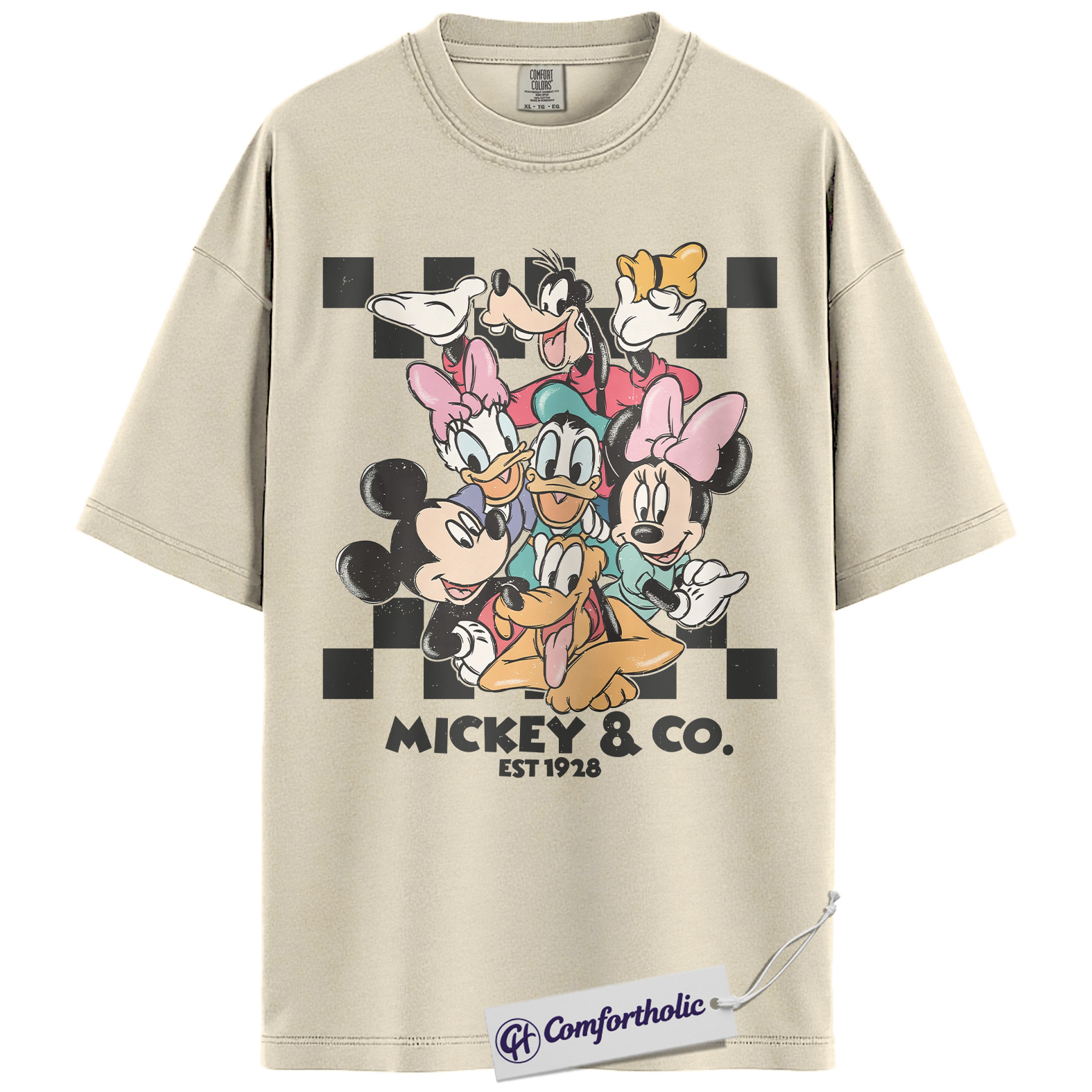 Mickey Mouse Shirt, Donald Duck Shirt, Animated Graphic Tee, Comfort Colors Shirt - Image 3