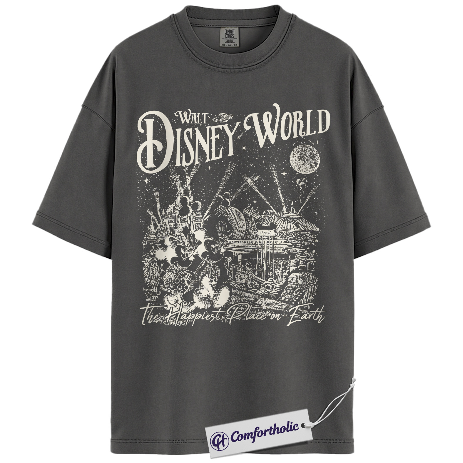Mickey Mouse Shirt, Animated Graphic Tee, Comfort Colors Shirt - Image 2