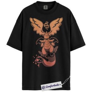Mega Dragonite Shirt, Pokemon Shirt, PKM Shirt, Anime Graphic Tee, Comfort Colors Shirt