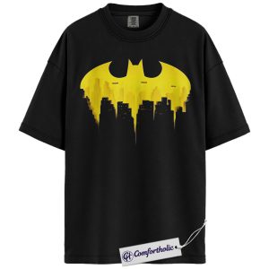 Batman Shirt, DC Comics Graphic Tee, Comfort Colors Shirt