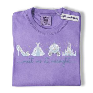 Cinderella Shirt, Animated Graphic Tee, Comfort Colors Shirt