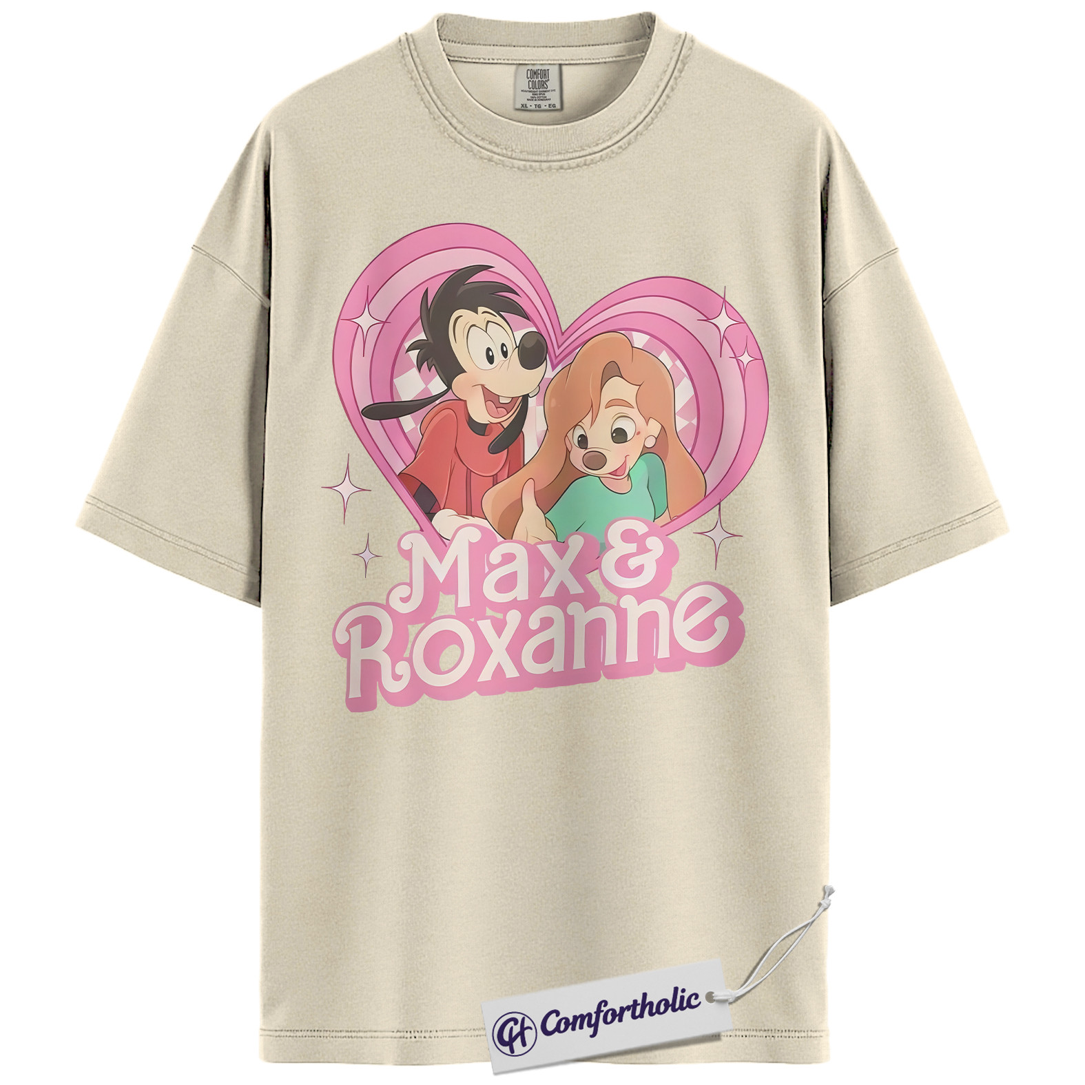 Roxanne Shirt, A Goofy Movie Shirt, Valentine's Day Shirt, Animated Graphic Tee, Comfort Colors Shirt - Image 5