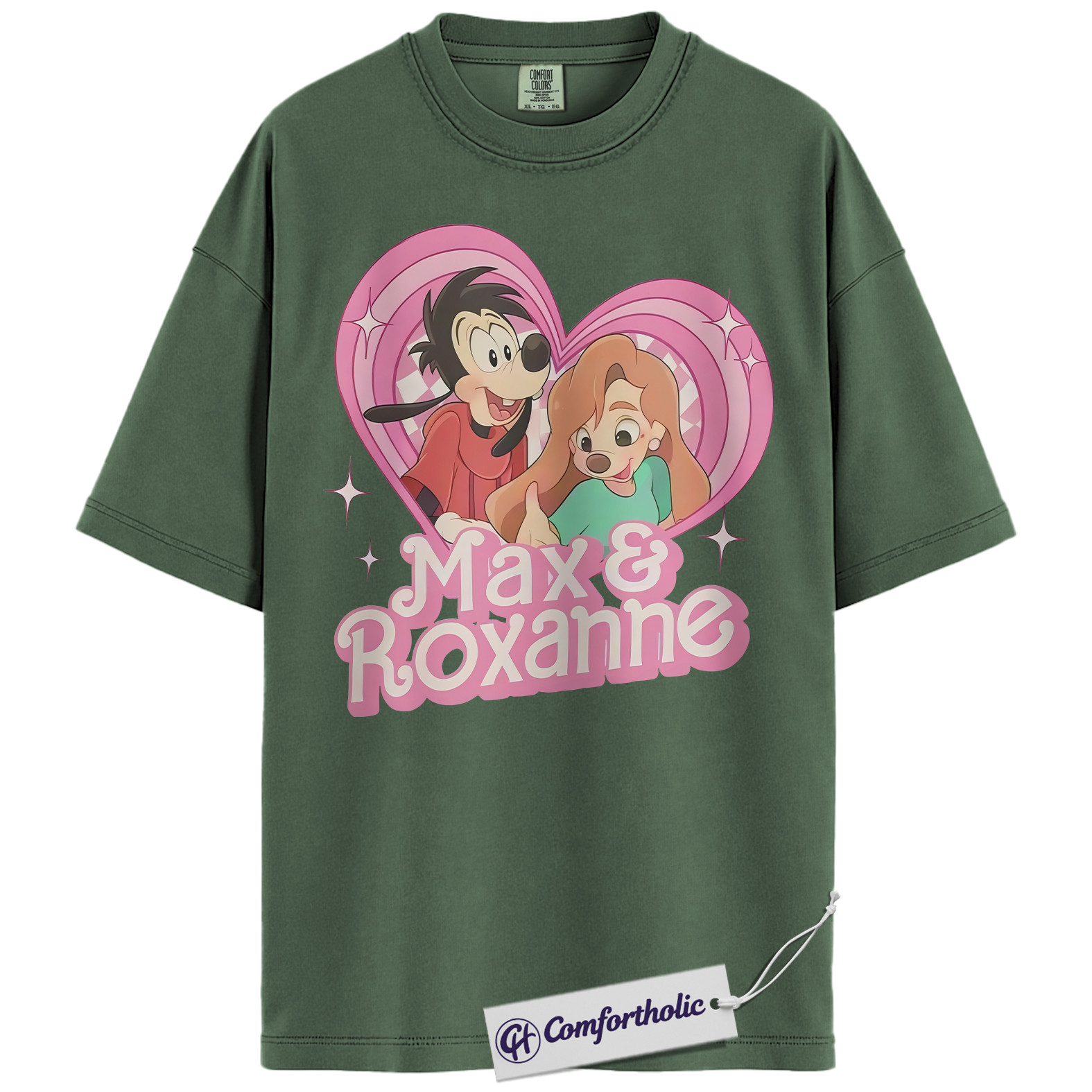 Roxanne Shirt, A Goofy Movie Shirt, Valentine's Day Shirt, Animated Graphic Tee, Comfort Colors Shirt - Image 6