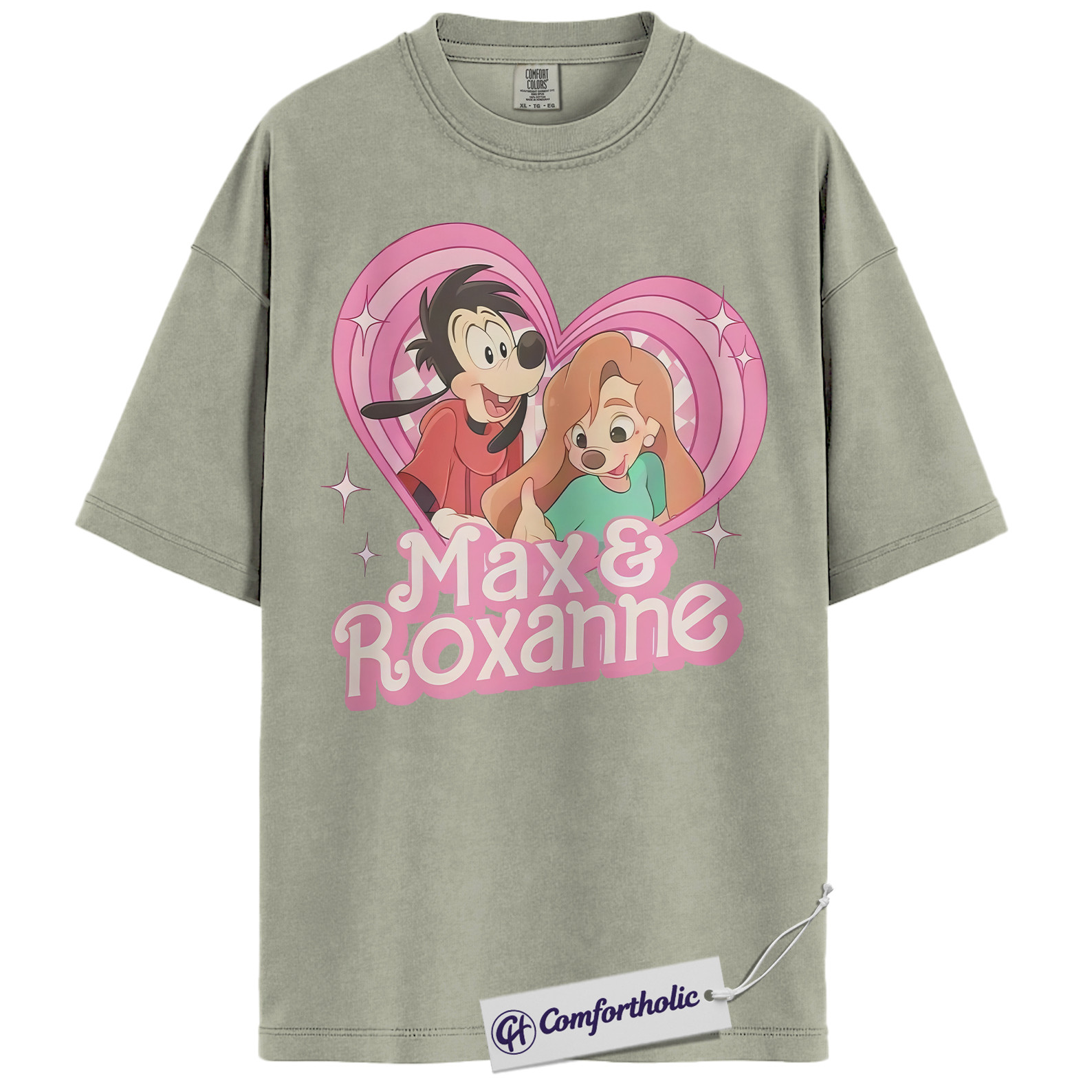 Roxanne Shirt, A Goofy Movie Shirt, Valentine's Day Shirt, Animated Graphic Tee, Comfort Colors Shirt - Image 7