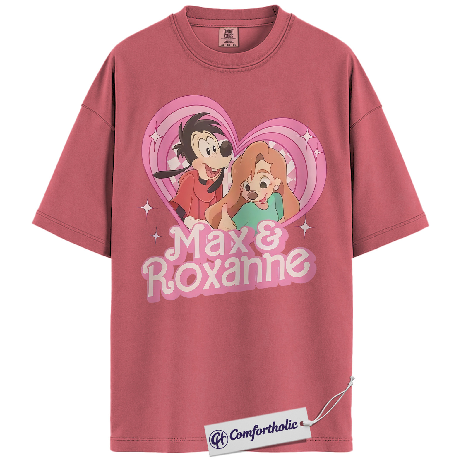Roxanne Shirt, A Goofy Movie Shirt, Valentine's Day Shirt, Animated Graphic Tee, Comfort Colors Shirt - Image 9