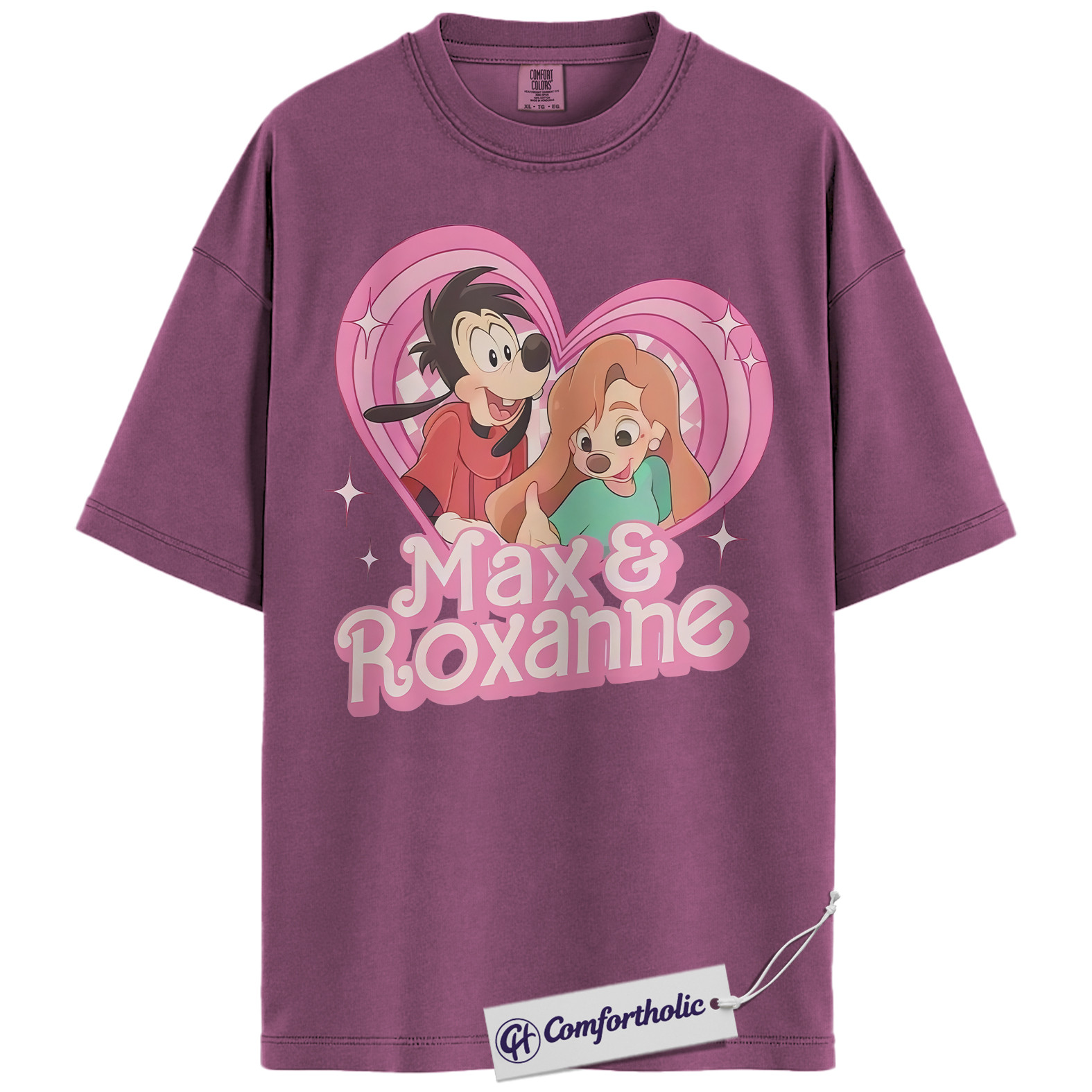 Roxanne Shirt, A Goofy Movie Shirt, Valentine's Day Shirt, Animated Graphic Tee, Comfort Colors Shirt - Image 15