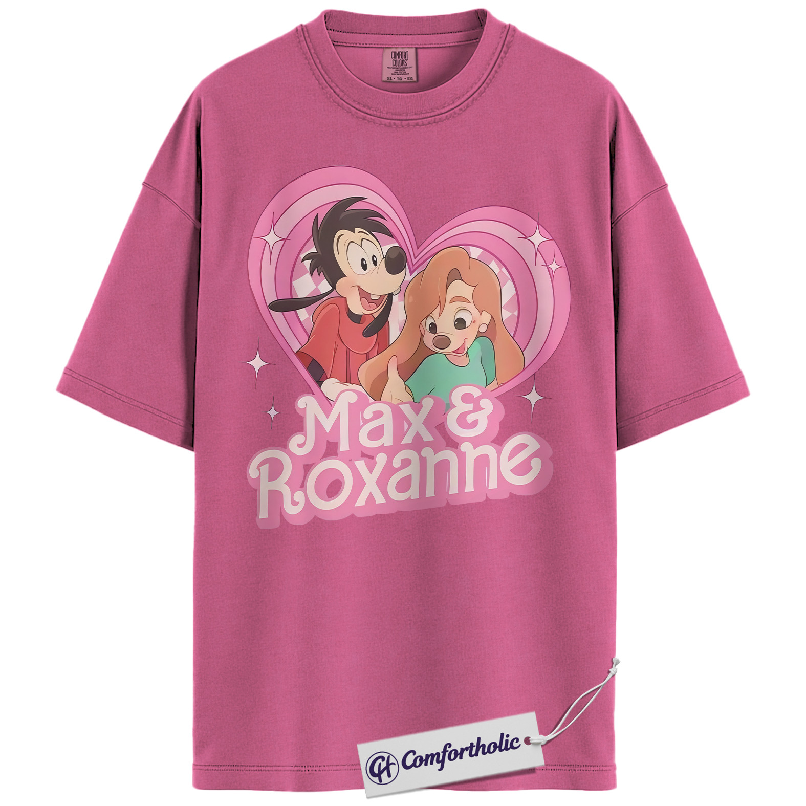 Roxanne Shirt, A Goofy Movie Shirt, Valentine's Day Shirt, Animated Graphic Tee, Comfort Colors Shirt - Image 16