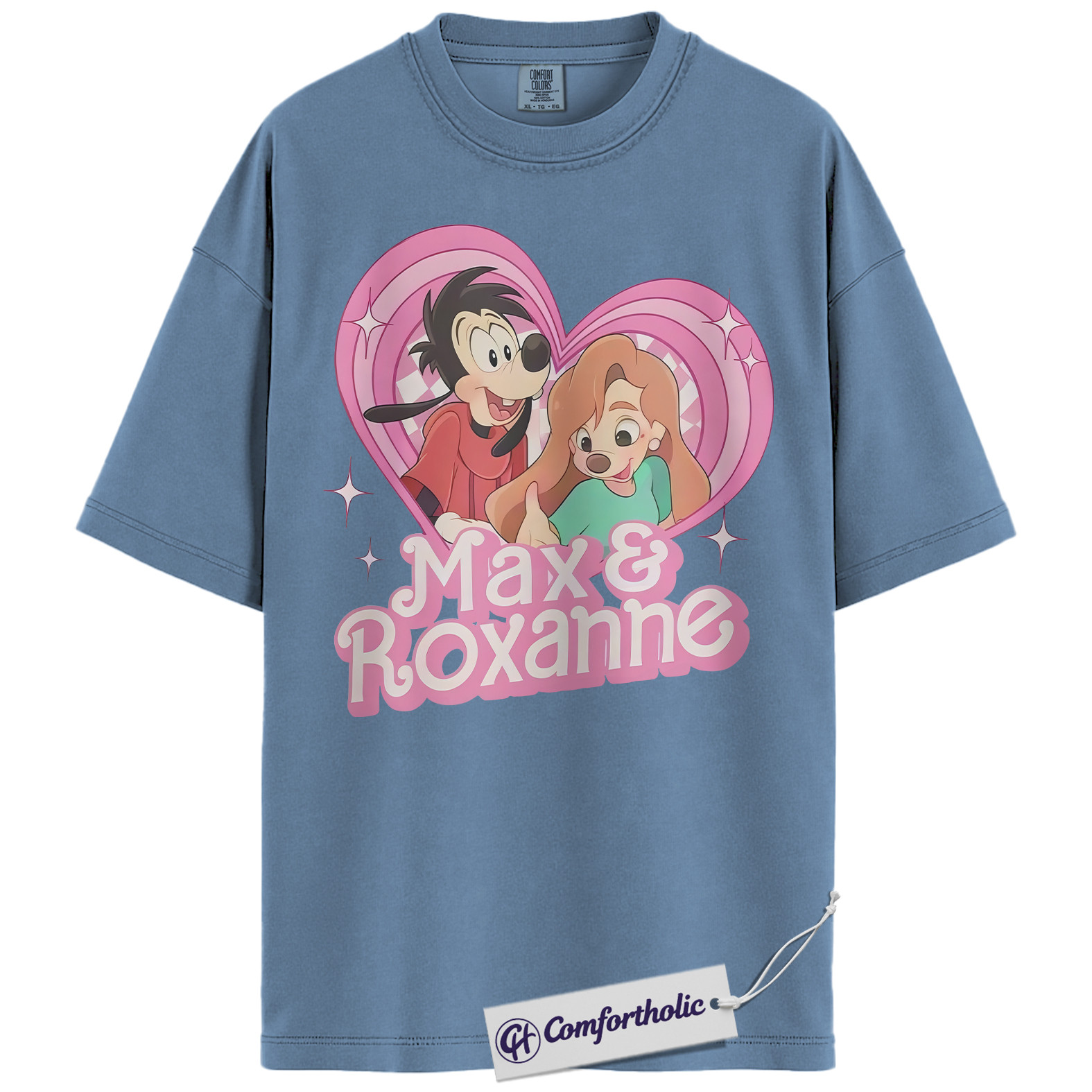Roxanne Shirt, A Goofy Movie Shirt, Valentine's Day Shirt, Animated Graphic Tee, Comfort Colors Shirt - Image 17