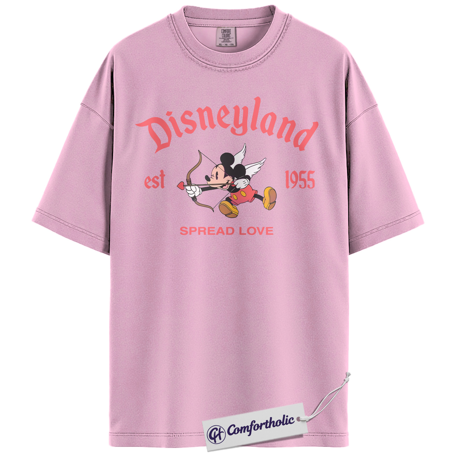 Mickey Mouse Shirt, Valentine's Day Shirt, Animated Graphic Tee, Comfort Colors Shirt - Image 7