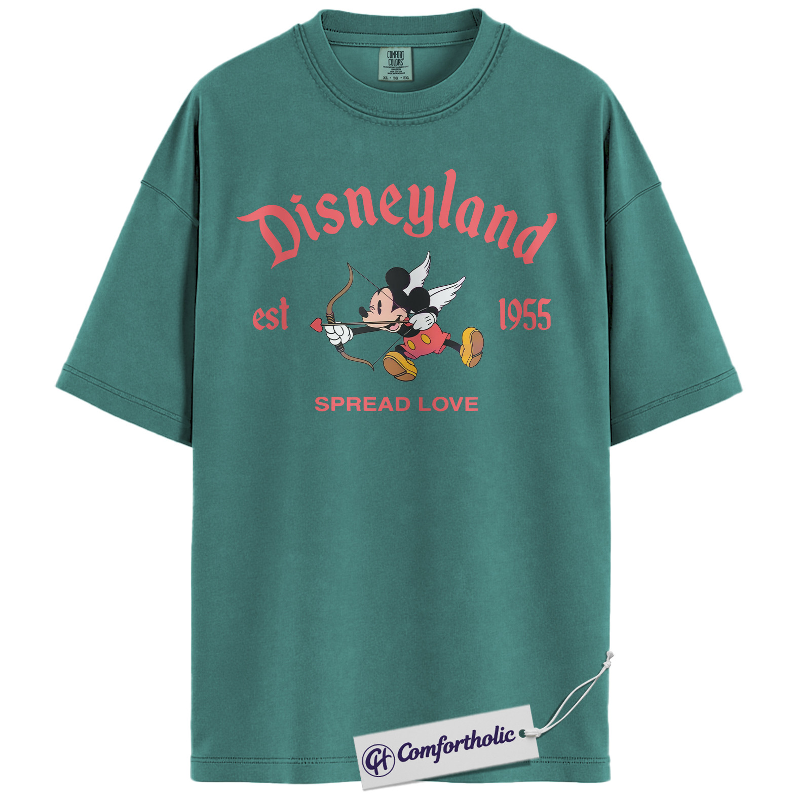 Mickey Mouse Shirt, Valentine's Day Shirt, Animated Graphic Tee, Comfort Colors Shirt - Image 11