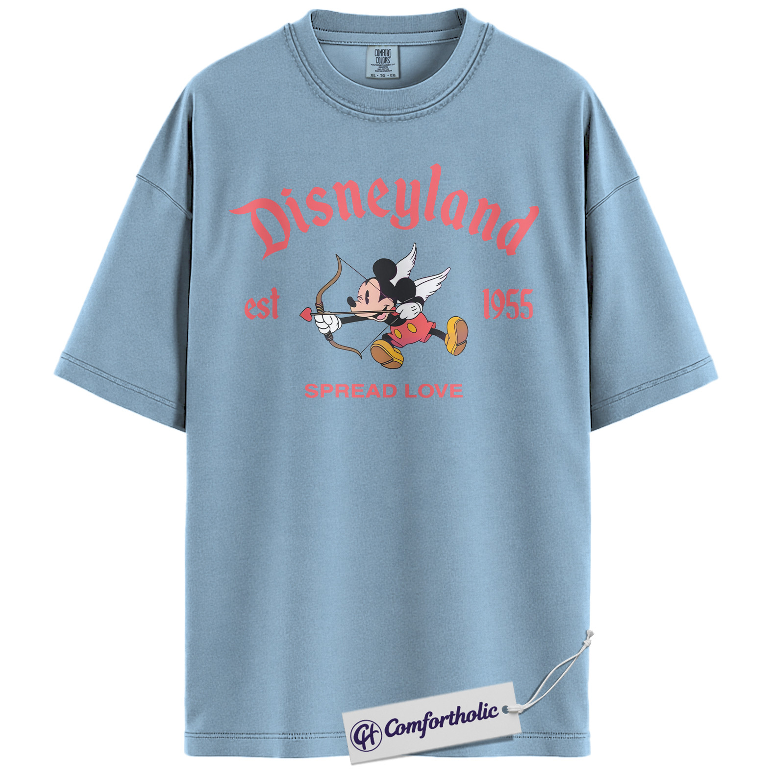 Mickey Mouse Shirt, Valentine's Day Shirt, Animated Graphic Tee, Comfort Colors Shirt - Image 12