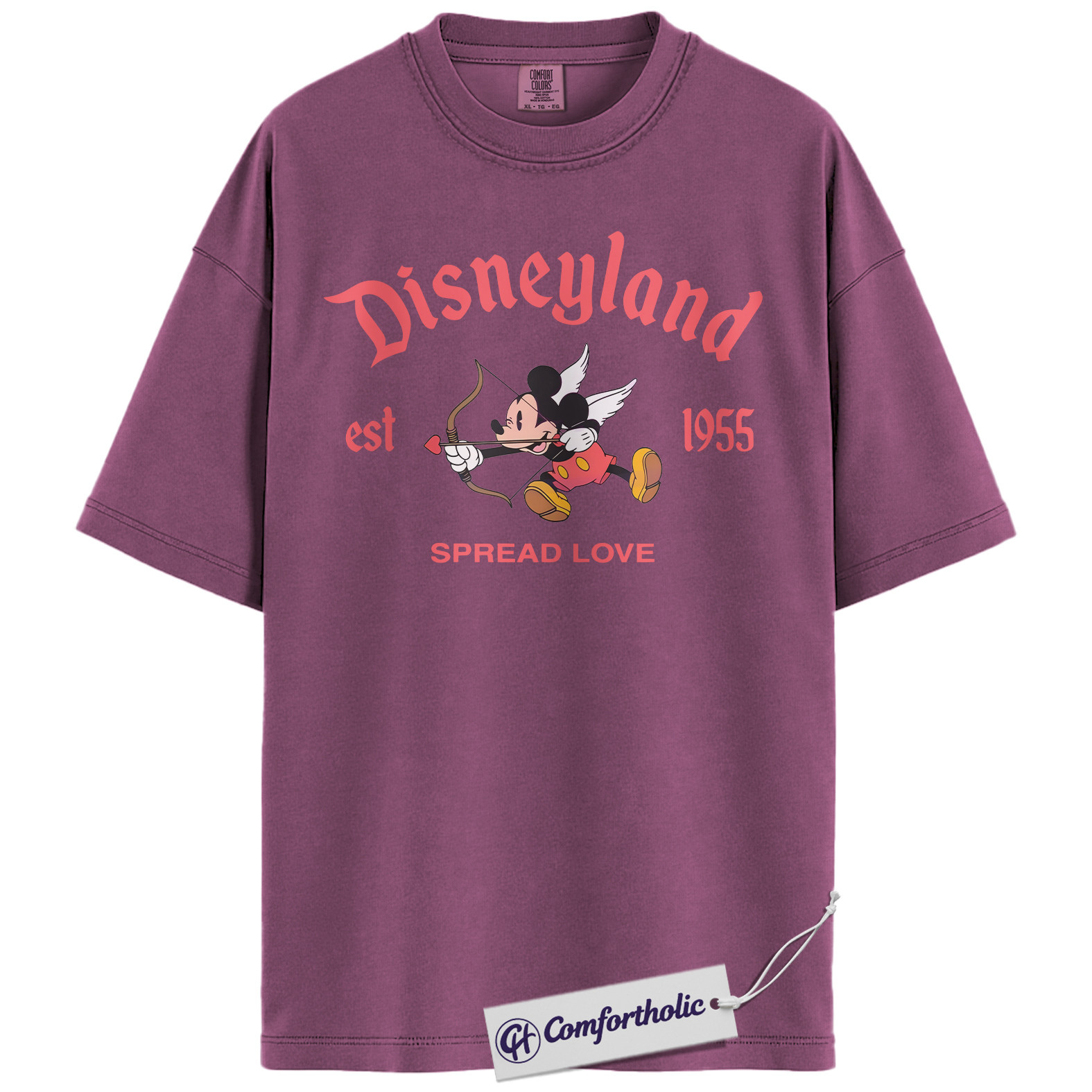 Mickey Mouse Shirt, Valentine's Day Shirt, Animated Graphic Tee, Comfort Colors Shirt - Image 13