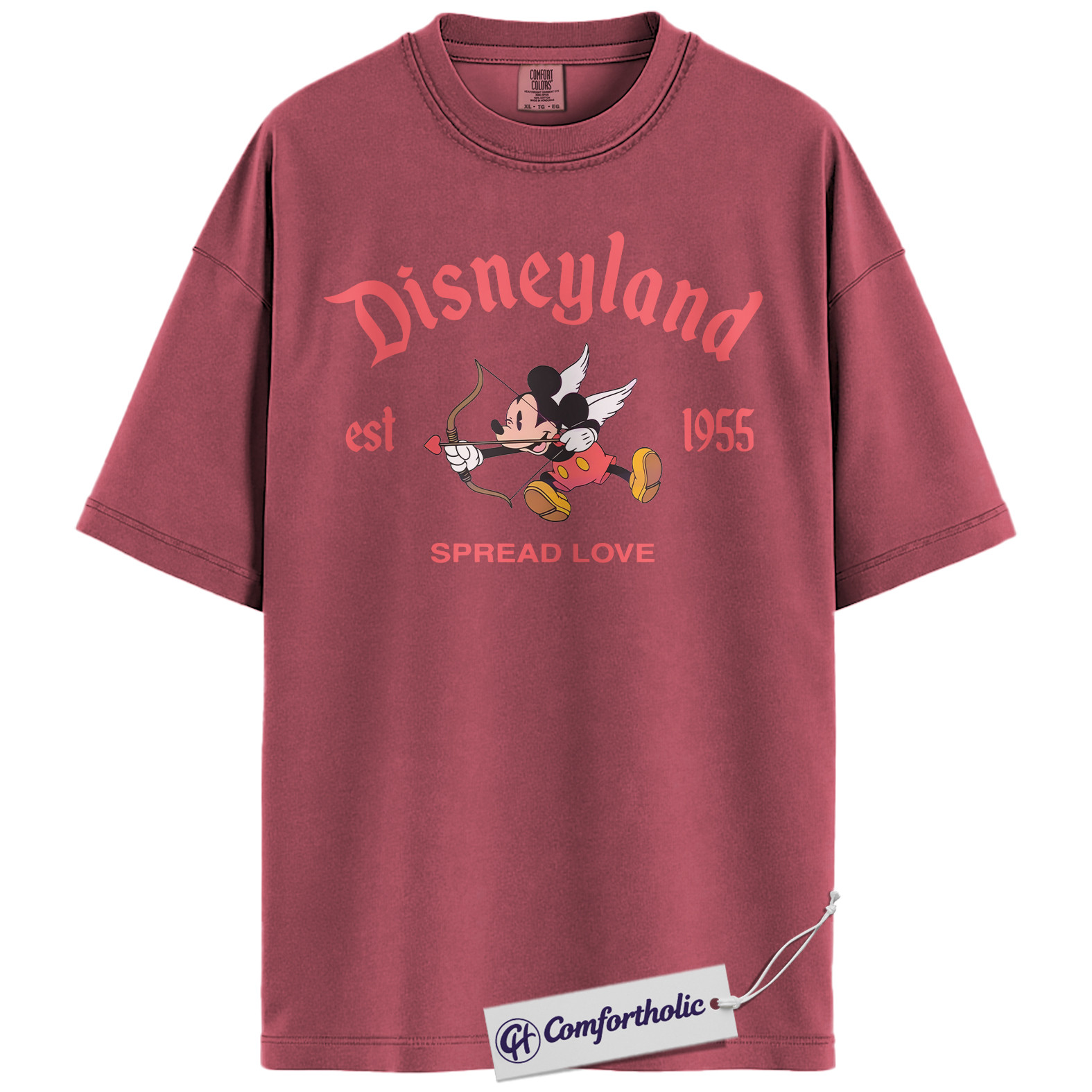 Mickey Mouse Shirt, Valentine's Day Shirt, Animated Graphic Tee, Comfort Colors Shirt - Image 15