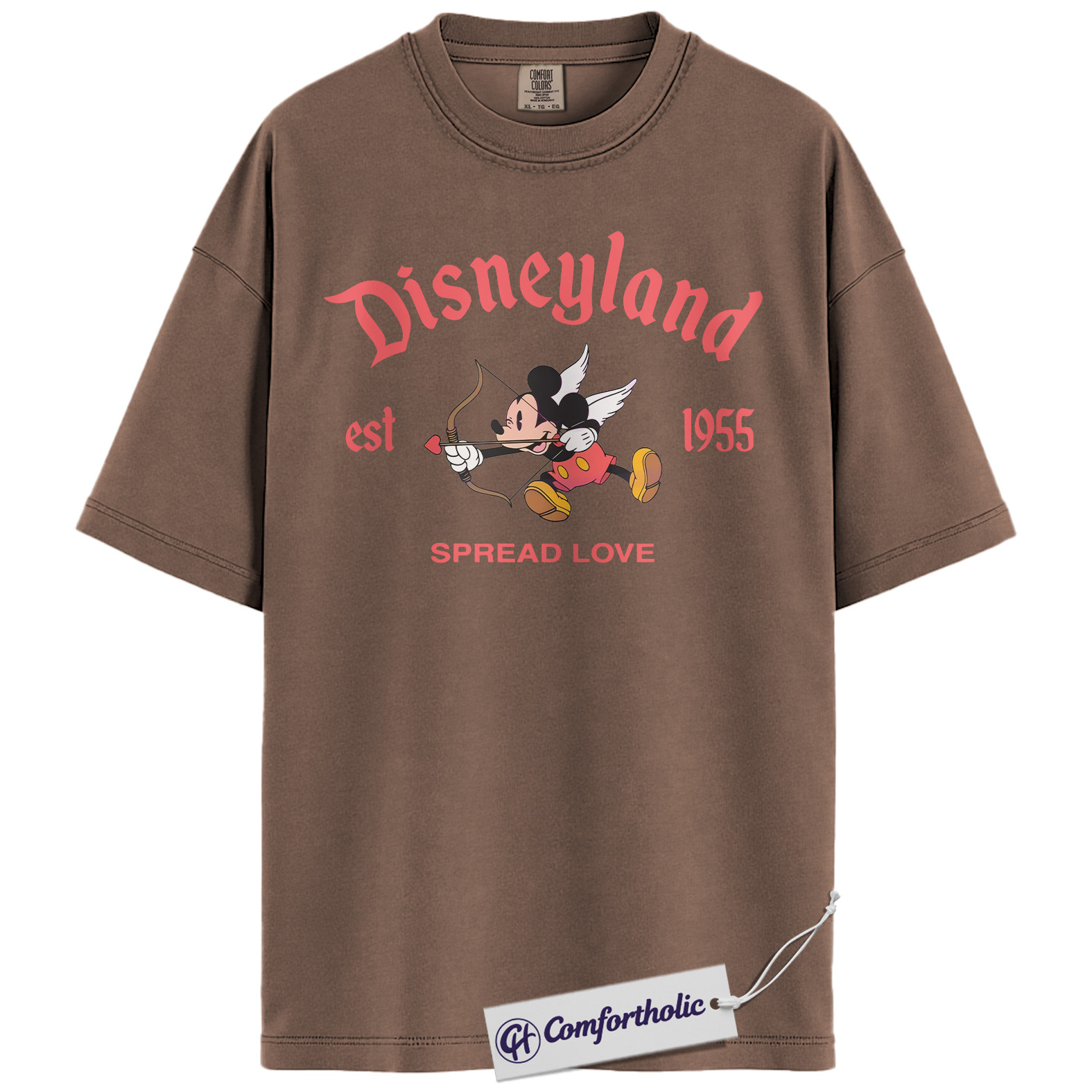 Mickey Mouse Shirt, Valentine's Day Shirt, Animated Graphic Tee, Comfort Colors Shirt - Image 16