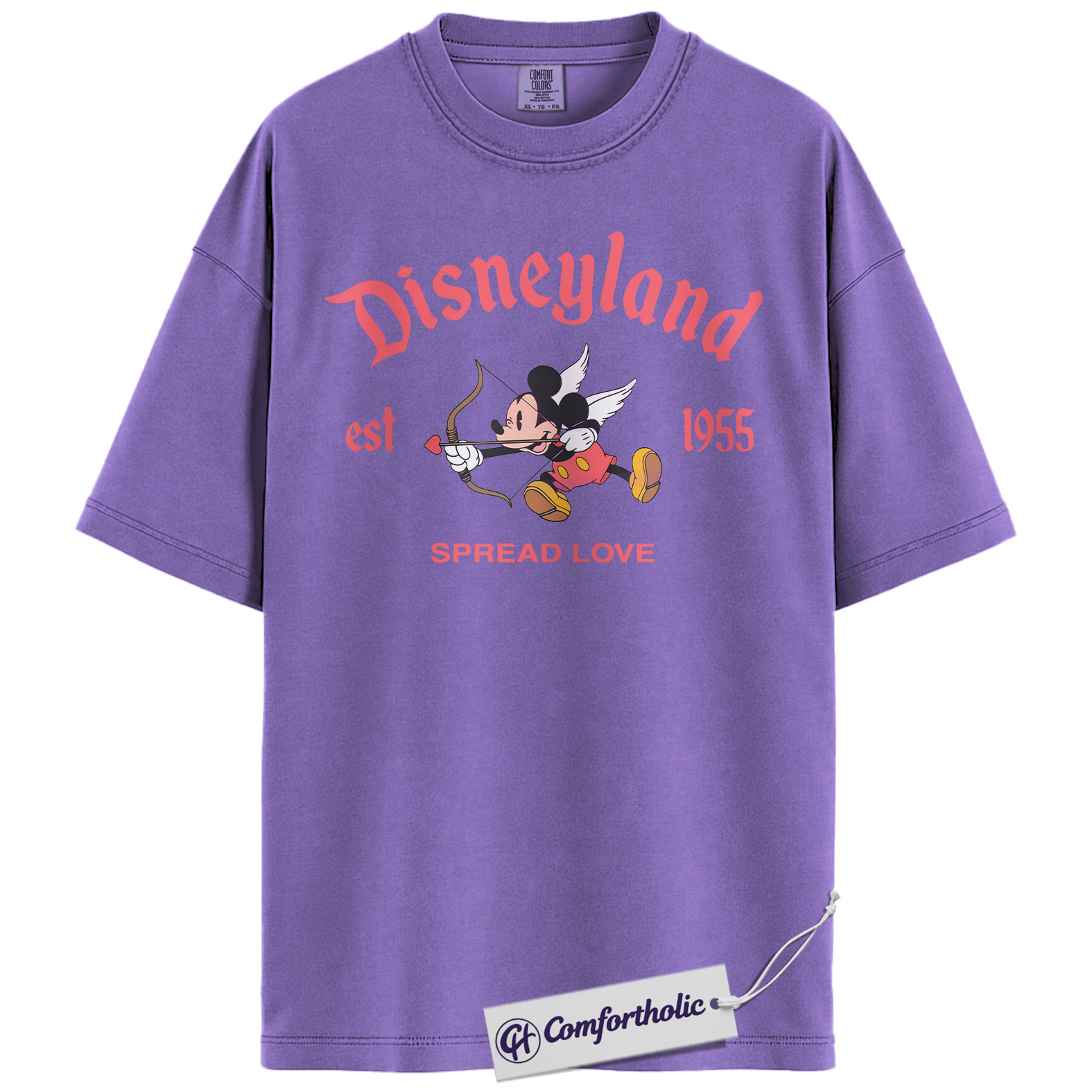 Mickey Mouse Shirt, Valentine's Day Shirt, Animated Graphic Tee, Comfort Colors Shirt - Image 17