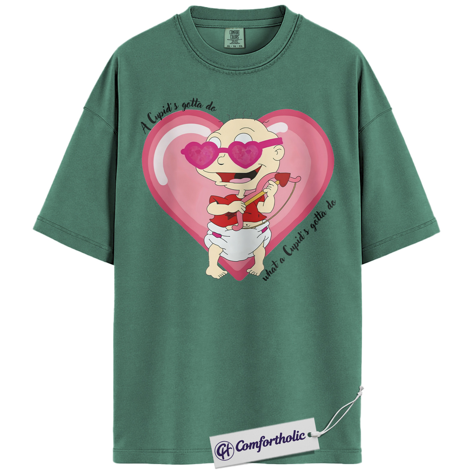 Dil Pickles Shirt, Rugrats Shirt, Valentine's Day Shirt, Animated Graphic Tee, Comfort Colors Shirt - Image 9