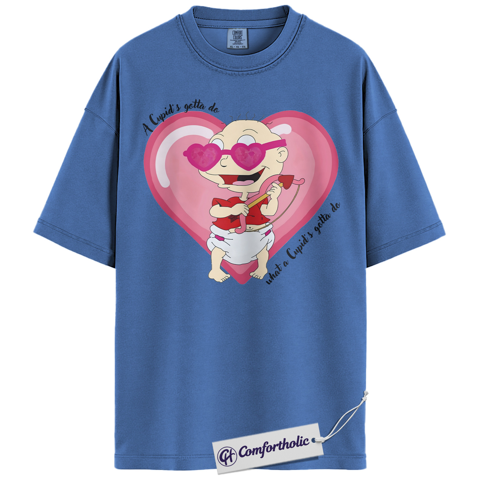 Dil Pickles Shirt, Rugrats Shirt, Valentine's Day Shirt, Animated Graphic Tee, Comfort Colors Shirt - Image 11