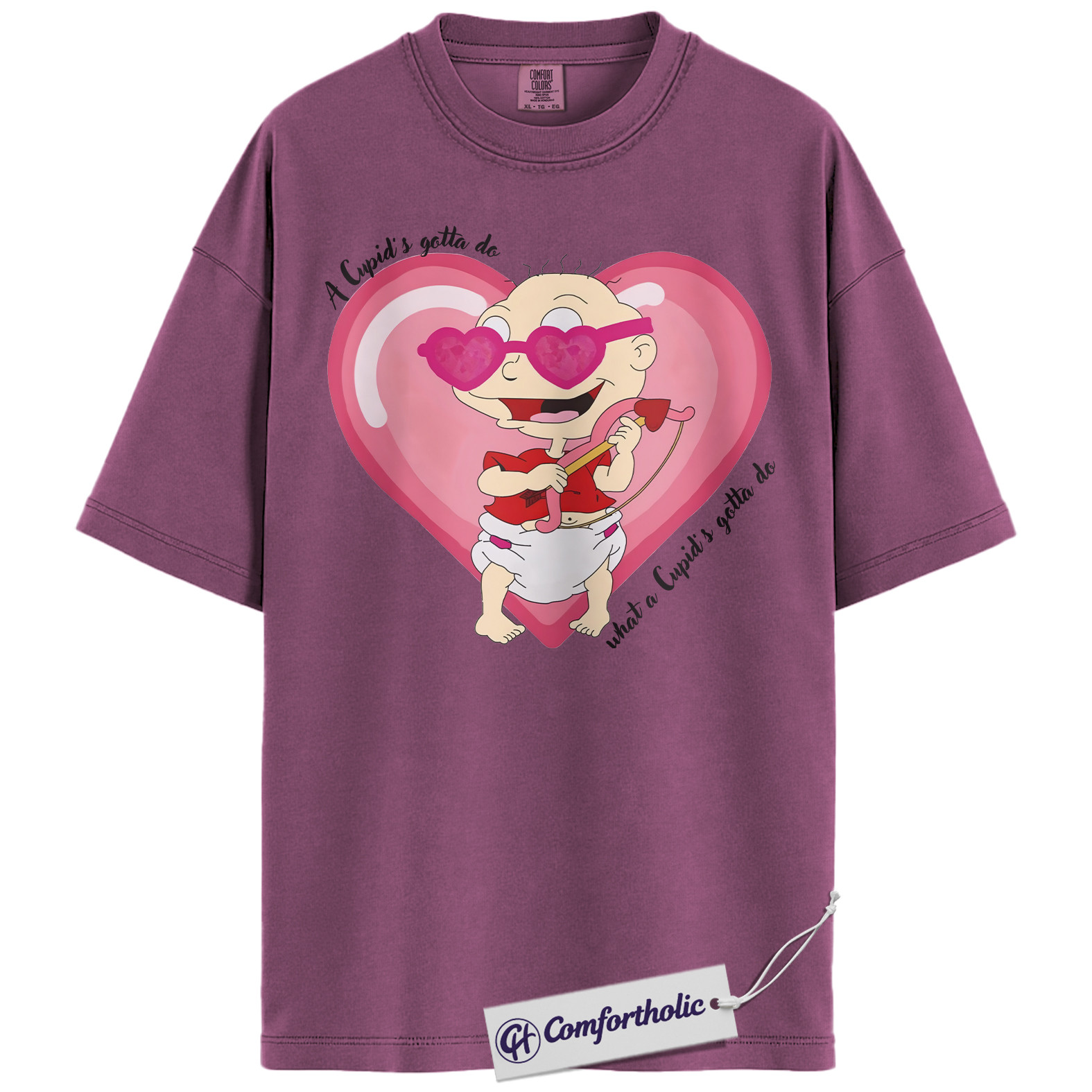 Dil Pickles Shirt, Rugrats Shirt, Valentine's Day Shirt, Animated Graphic Tee, Comfort Colors Shirt - Image 14
