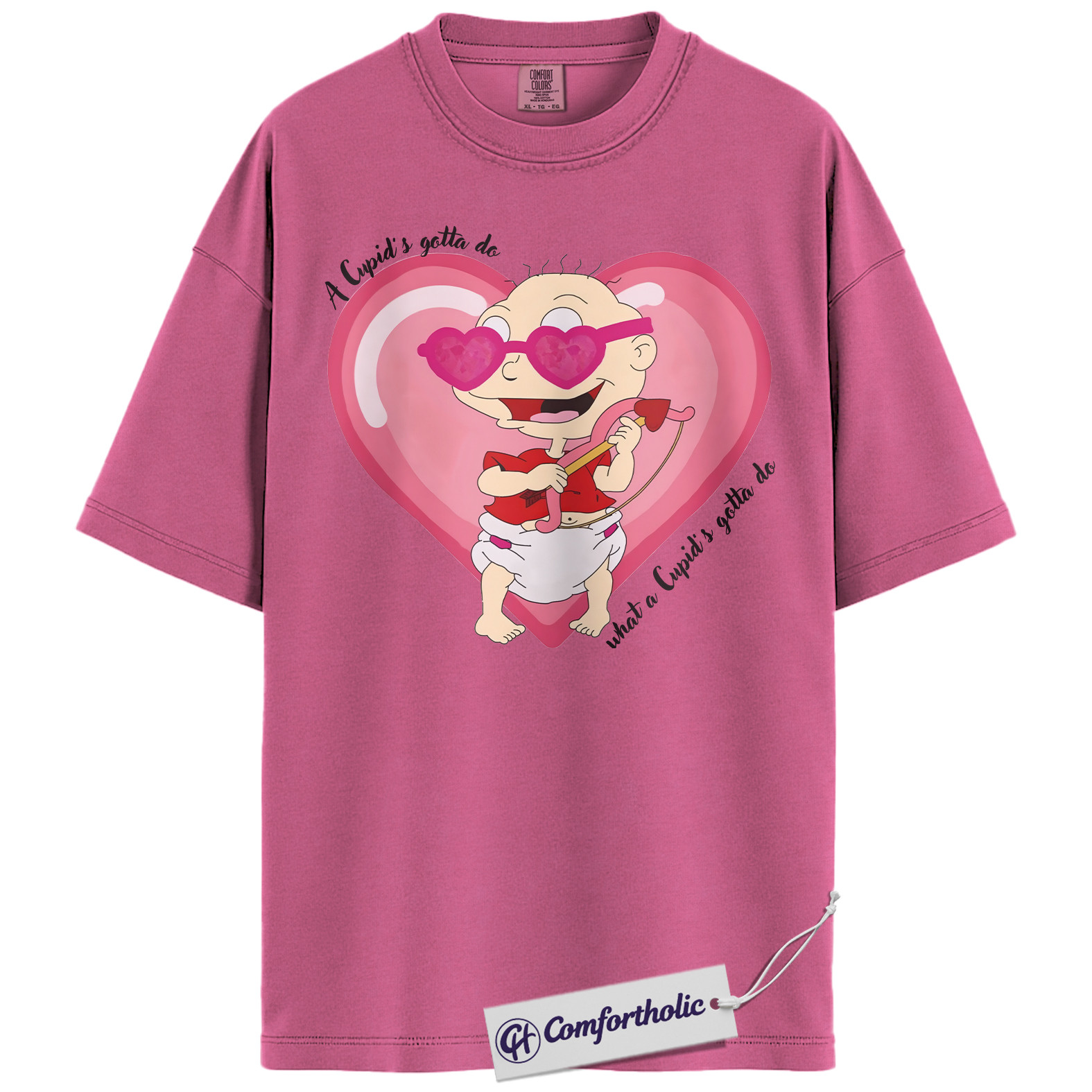 Dil Pickles Shirt, Rugrats Shirt, Valentine's Day Shirt, Animated Graphic Tee, Comfort Colors Shirt - Image 15